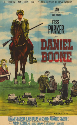 Daniel Boone (TV) 11 x 17 TV Poster - Style A