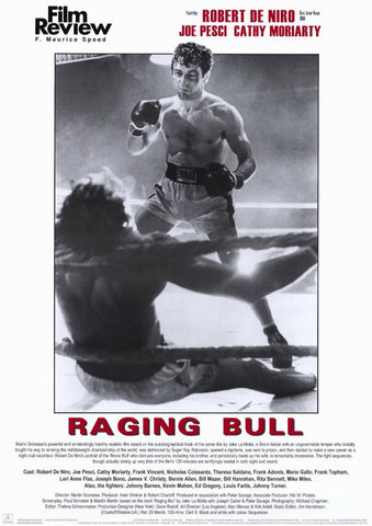 Raging Bull 11 x 17 Movie Poster - Style D