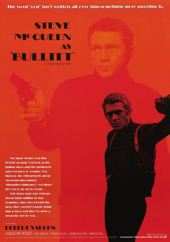 Bullitt 11 x 17 Movie Poster - Style E