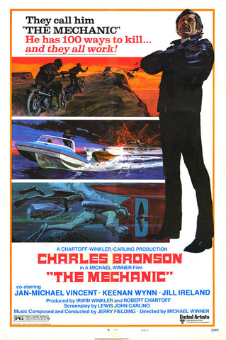 The Mechanic 11 x 17 Movie Poster - Style B