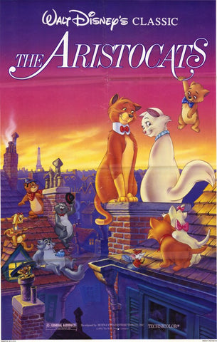 Aristocats 11 x 17 Movie Poster - Style A