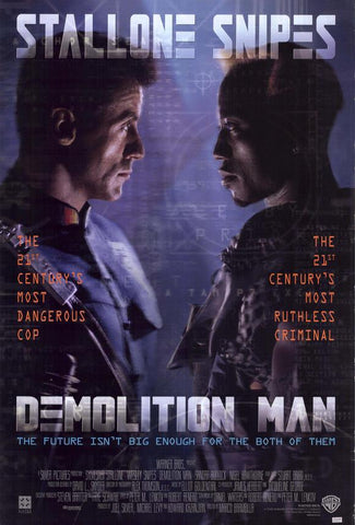 Demolition Man 11 x 17 Movie Poster - Style A