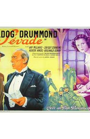 Bulldog Drummond Escapes Movie Poster Print