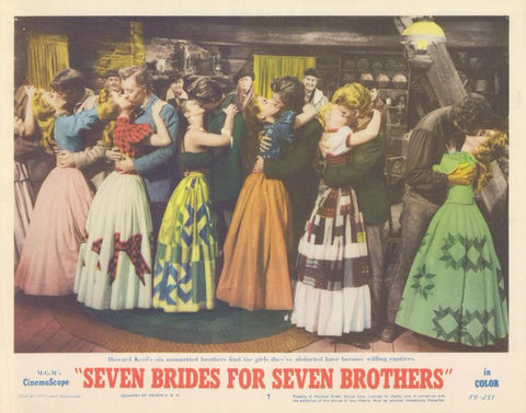 Seven Brides for Seven Brothers 11 x 14 Movie Poster - Style G