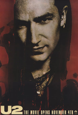 U2 Rattle & Hum 11 x 17 Movie Poster - Style E