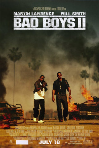 Bad Boys II 11 x 17 Movie Poster - Style B
