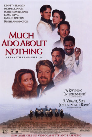 Much Ado About Nothing 11 x 17 Movie Poster - Style C