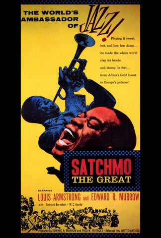 Satchmo the Great 27 x 40 Movie Poster - Style A