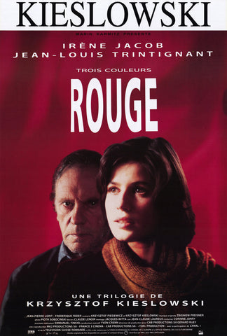 Trois Couleurs: Rouge 27 x 40 Movie Poster - Style B