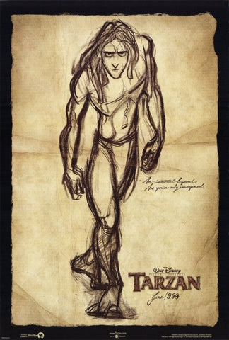 Tarzan 27 x 40 Movie Poster - Style A