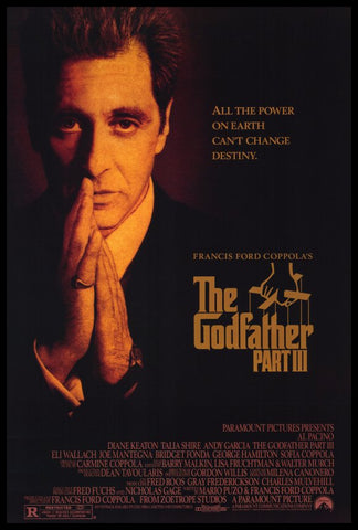 Godfather, Part 3 27 x 40 Movie Poster - Style B