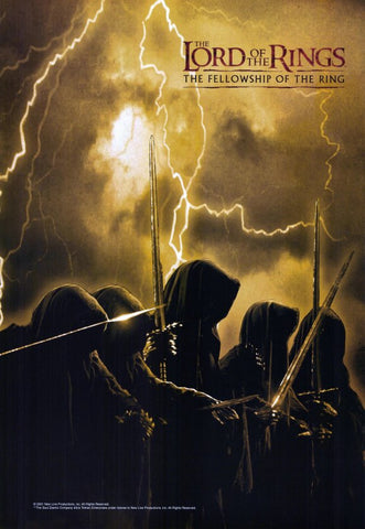 Lord of the Rings 1: The Fellowship of the Ring 11 x 17 Movie Poster - Style N