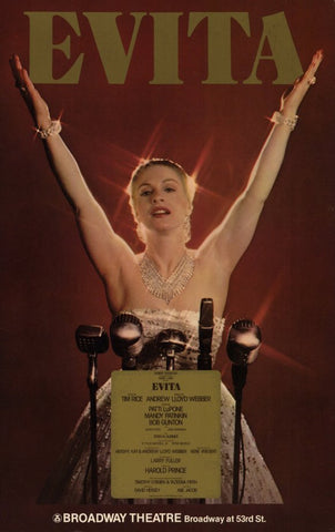 Evita (Broadway) 11 x 17 Poster - Style A