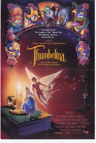 Thumbelina 11 x 17 Movie Poster - Style B