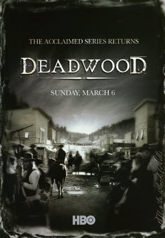 Deadwood (TV) 11 x 17 TV Poster - Style C