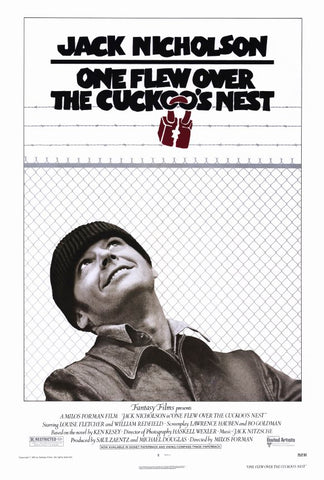 One Flew Over The Cuckoo's Nest 27 x 40 Movie Poster - Style A
