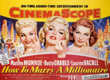 How to Marry a Millionaire 27 x 40 Movie Poster - Style B