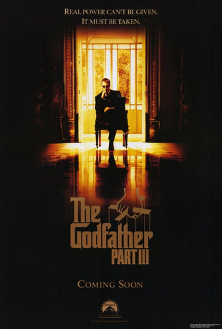 Godfather, Part 3 27 x 40 Movie Poster - Style A