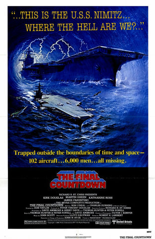 The Final Countdown 27 x 40 Movie Poster - Style A