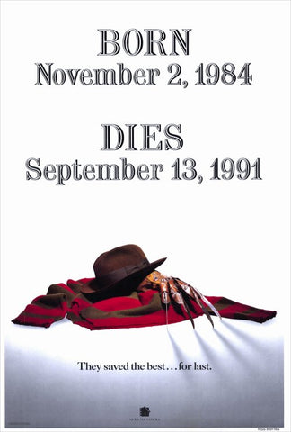 Freddy's Dead Final Nightmare 27 x 40 Movie Poster - Style B