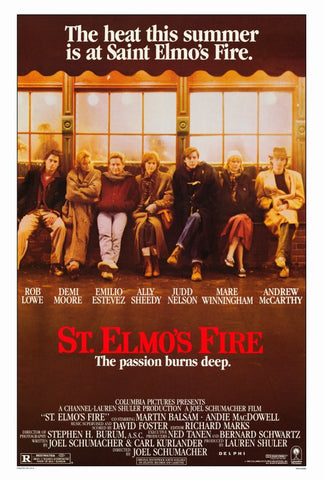 St. Elmo's Fire 27 x 40 Movie Poster - Style A