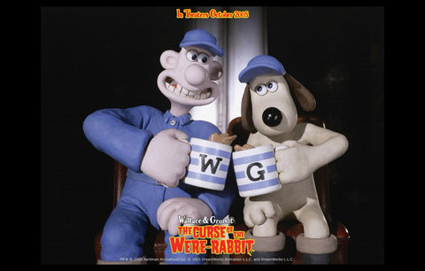 Wallace & Gromit: The Curse of the Were-Rabbit 11 x 17 Movie Poster - Style D