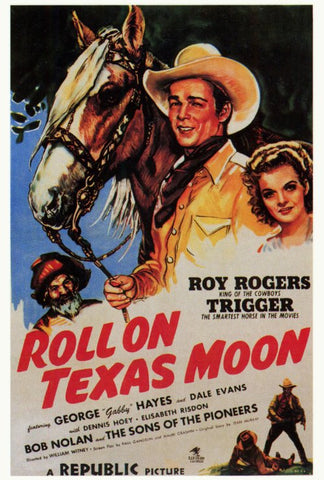 Roll on Texas Moon 27 x 40 Movie Poster - Style A