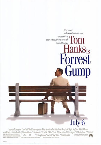 Forrest Gump 27 x 40 Movie Poster - Style A