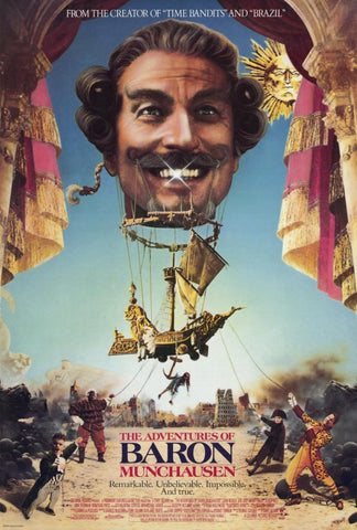 The Adventures of Baron Munchausen 27 x 40 Movie Poster - Style A