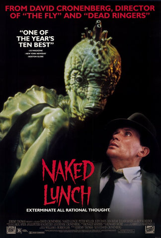 Naked Lunch 27 x 40 Movie Poster - Style B