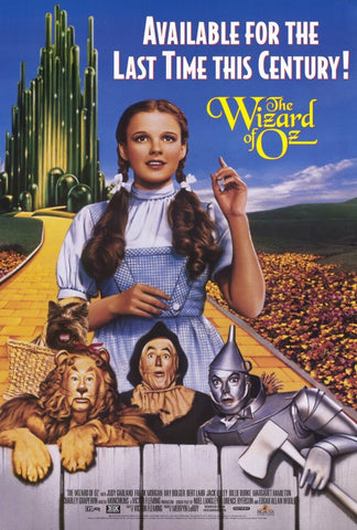 The Wizard of Oz 27 x 40 Movie Poster - Style C