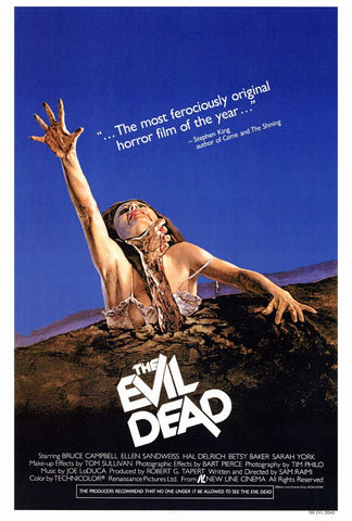 The Evil Dead 27 x 40 Movie Poster - Style A