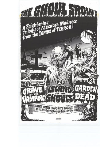 Ghoul Show 27 x 40 Movie Poster - Style A