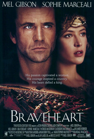 Braveheart 27 x 40 Movie Poster - Style C
