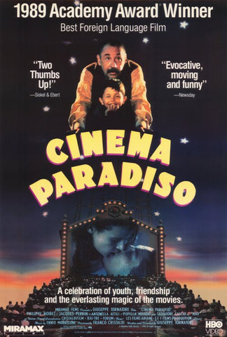 Cinema Paradiso 27 x 40 Movie Poster - Style B
