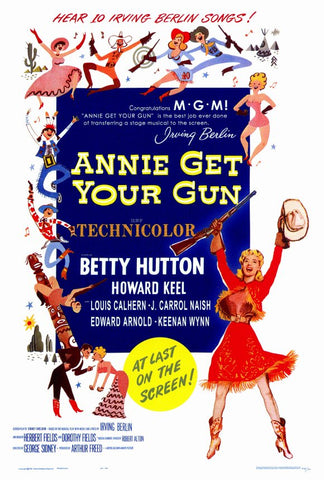 Annie Get Your Gun 27 x 40 Movie Poster - Style A
