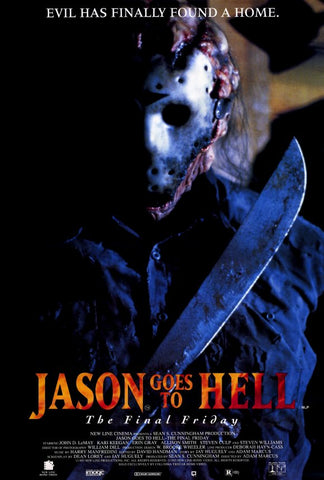 Jason Goes to Hell: The Final Friday 27 x 40 Movie Poster - Style B