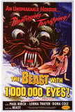 The Beast With 1,000,000 Eyes 27 x 40 Movie Poster - Style A