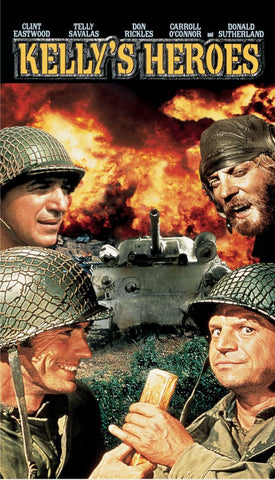 Kelly's Heroes   11 x 17 Movie Poster - Style C