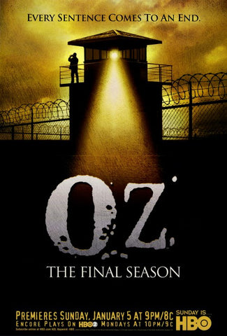 Oz 11 x 17 TV Poster - Style B