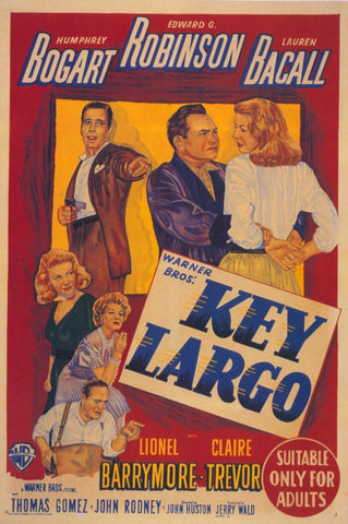 Key Largo 11 x 17 Movie Poster - Style D