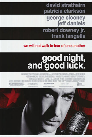 Good Night and Good Luck 27 x 40 Movie Poster - Style A