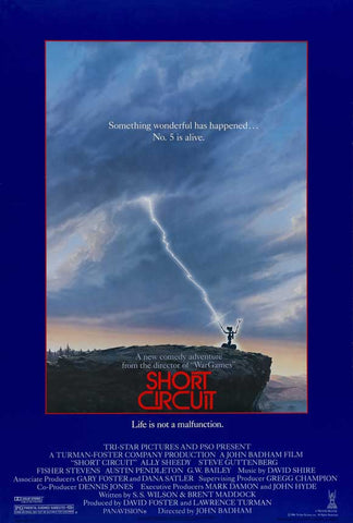 Short Circuit 27 x 40 Movie Poster - Style C