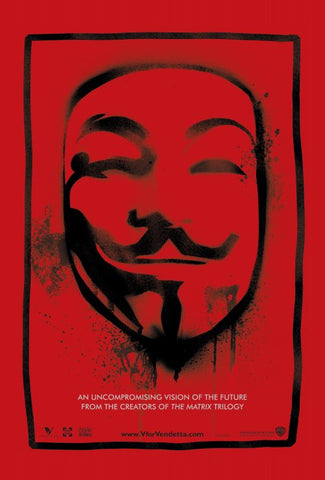V for Vendetta 11 x 17 Movie Poster - Style J