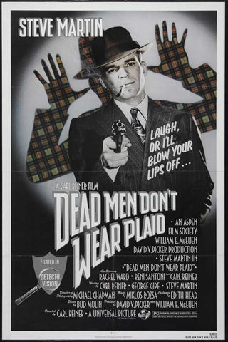 Dead Men Don't Wear Plaid 27 x 40 Movie Poster - Style A