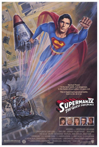 Superman 4: The Quest for Peace 11 x 17 Movie Poster - Style F