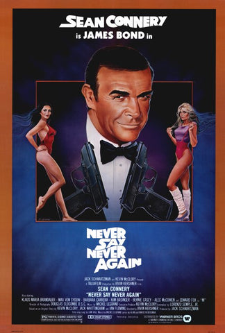 Never Say Never Again 27 x 40 Movie Poster - Style B