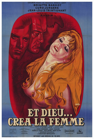 And God Created Woman 27 x 40 Movie Poster - Foreign - Style A