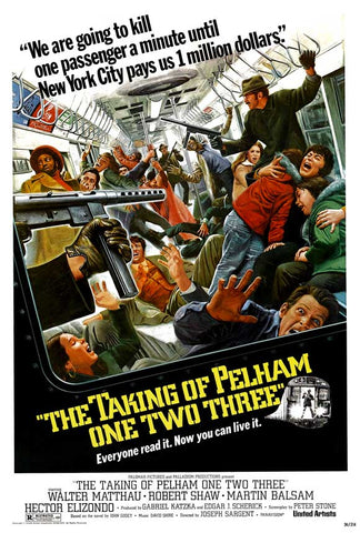 The Taking of Pelham One Two Three 27 x 40 Movie Poster - Style C