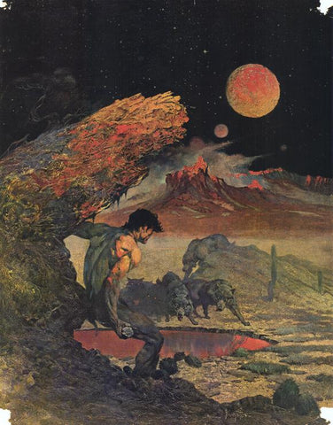Frank Frazetta 27 x 40 Movie Poster - Style A